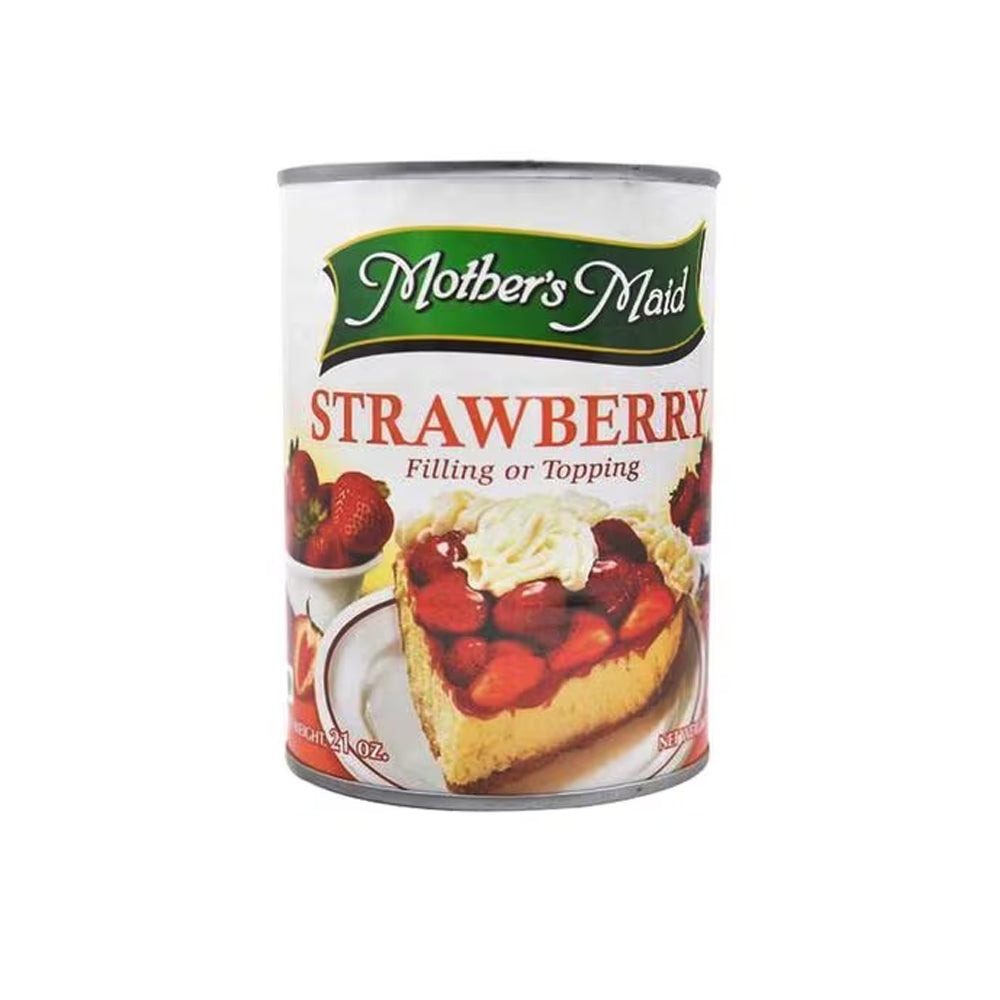 Motber's Maid Strawberry Filling Or Toping 595g - Snapcart.pk