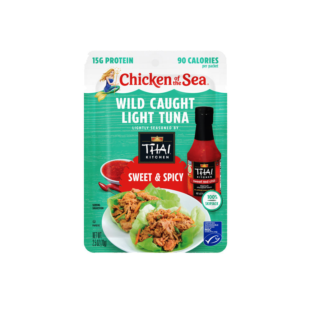 Chicken Of The Sea Wild Caught Light Tuna Sweet & Spicy 70g - Snapcart.pk