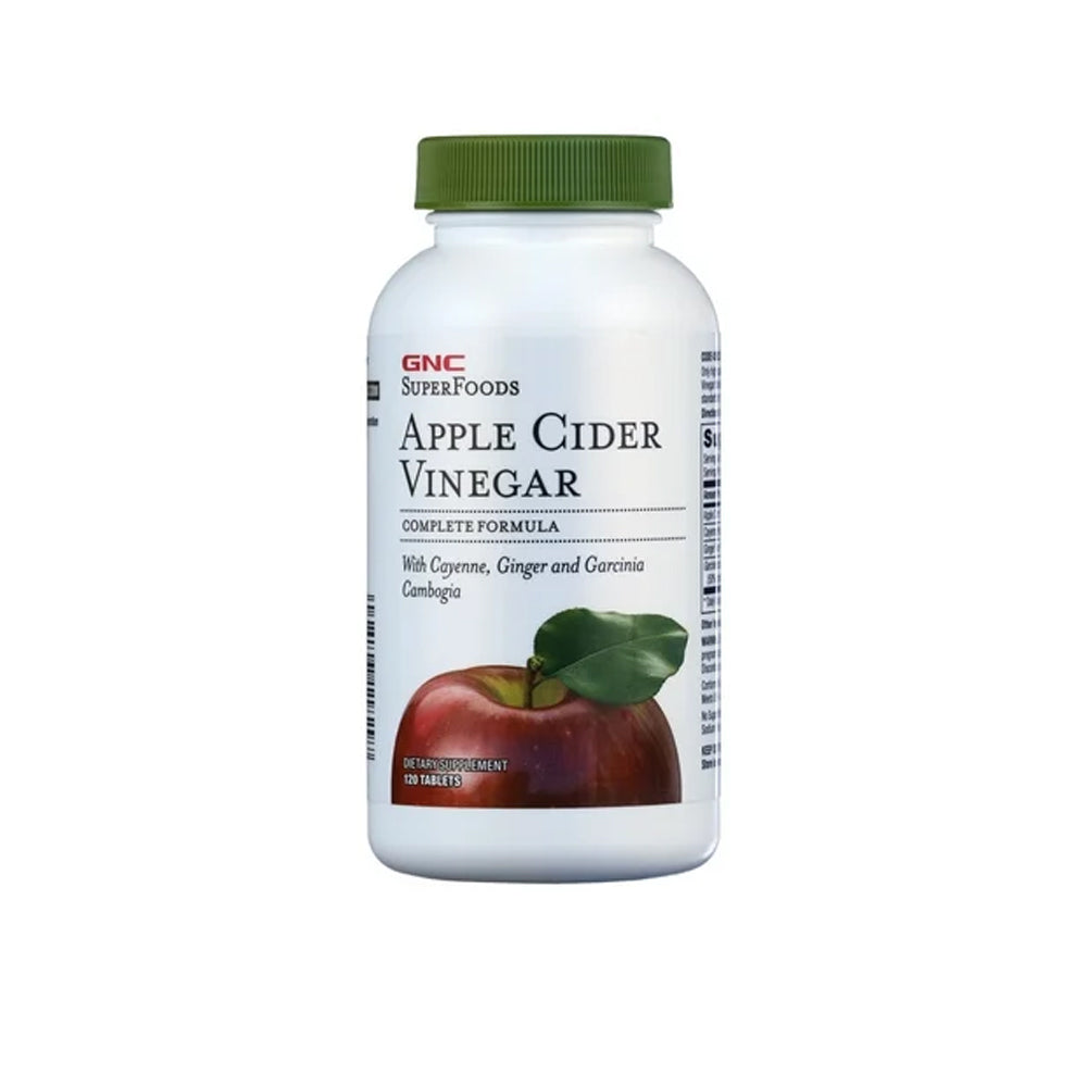 Gnc Apple Cider Vinegar Tablets 120s - Snapcart.pk
