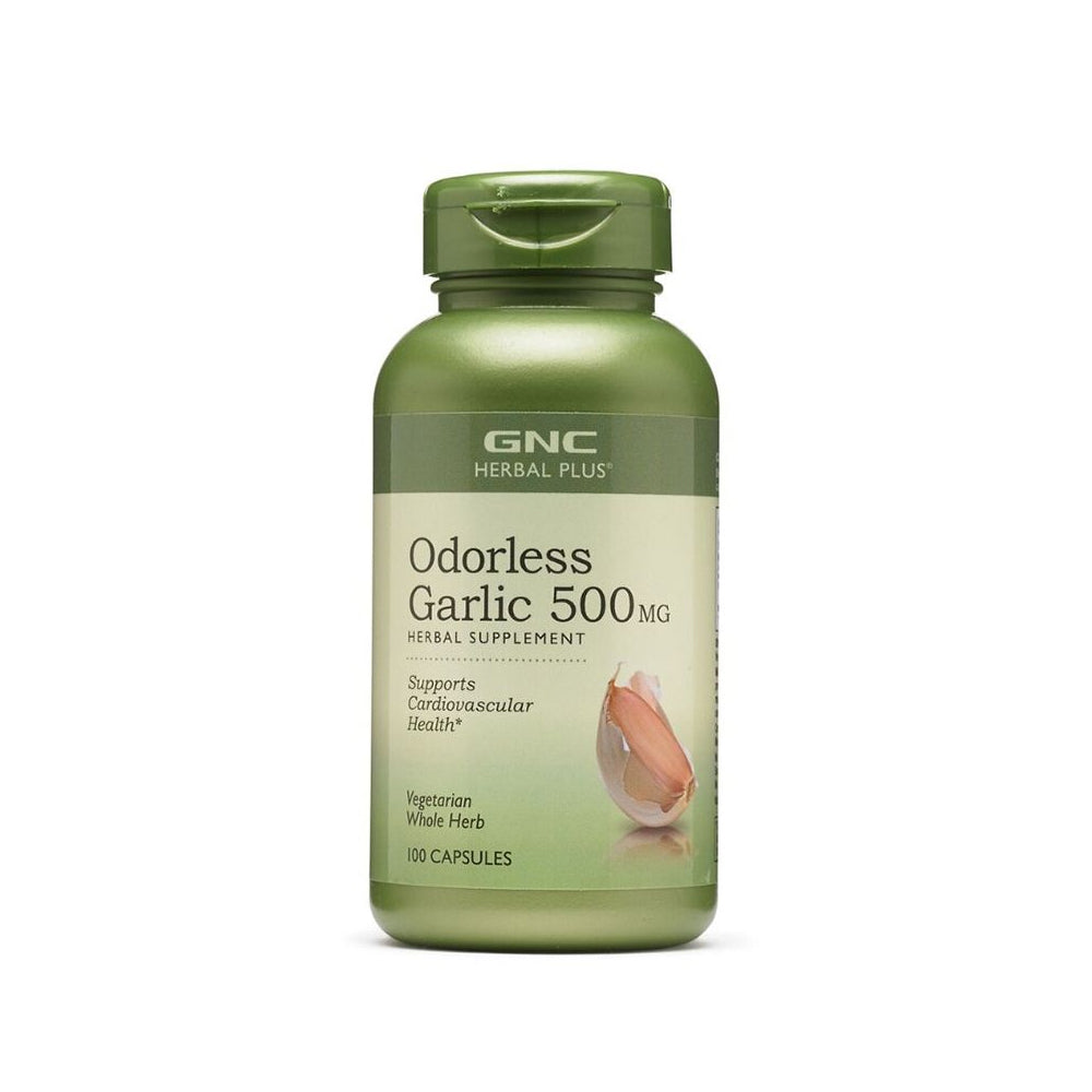Gnc Odorless Garlic 500mg Capsules 100s - Snapcart.pk
