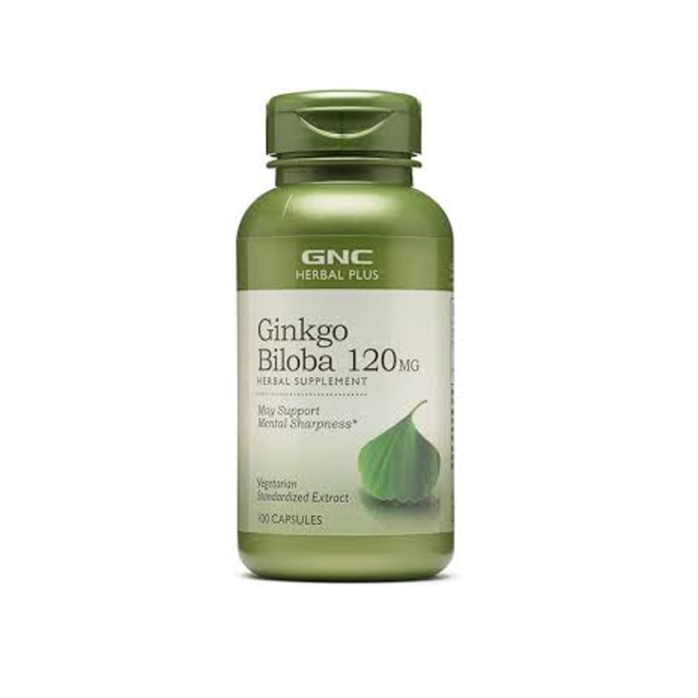 Gnc Ginkgo Biloba 120mg Cap 100s - Snapcart.pk