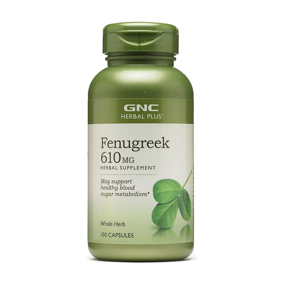 Gnc Fenugreek 610mg Capsules 100s - Snapcart.pk