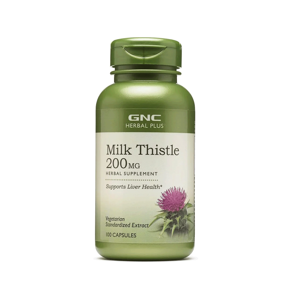 Gnc Milk Thistle 200mg Capsules 100s - Snapcart.pk