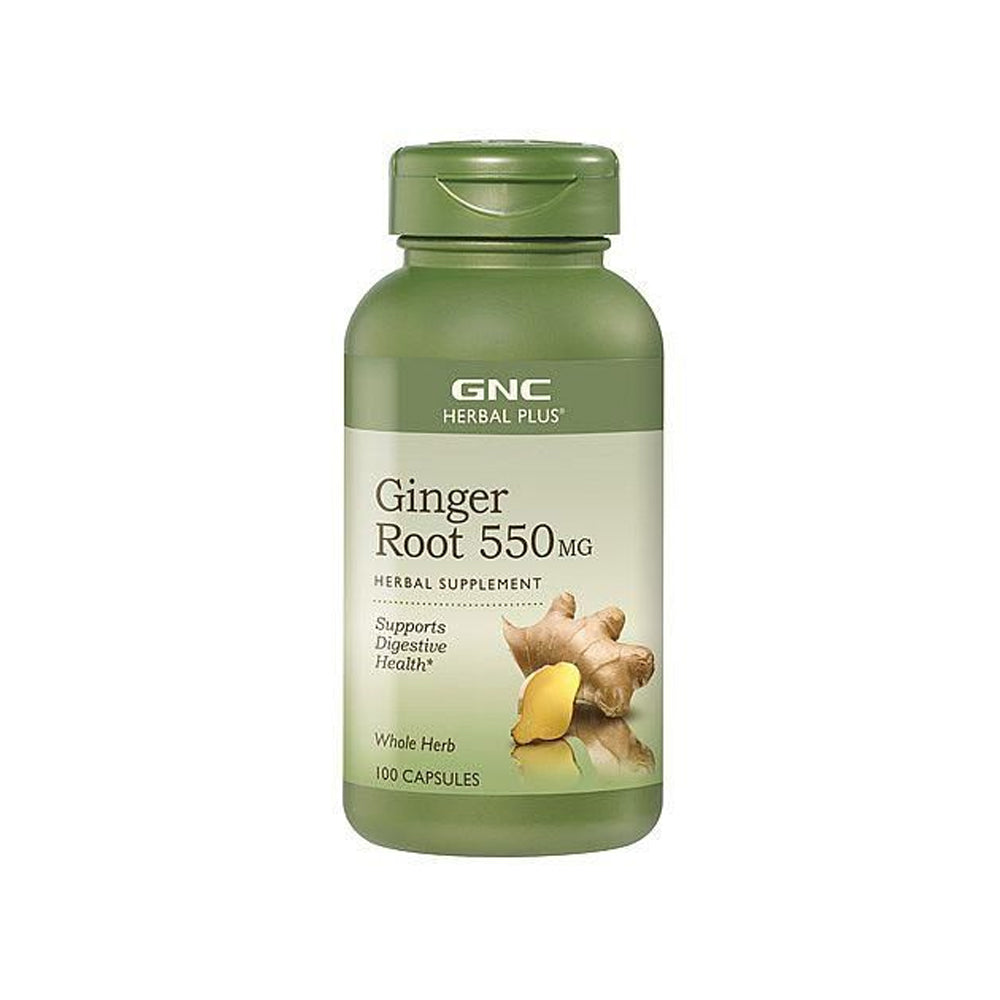 Gnc Ginger Root 550mg Capsules 100s - Snapcart.pk