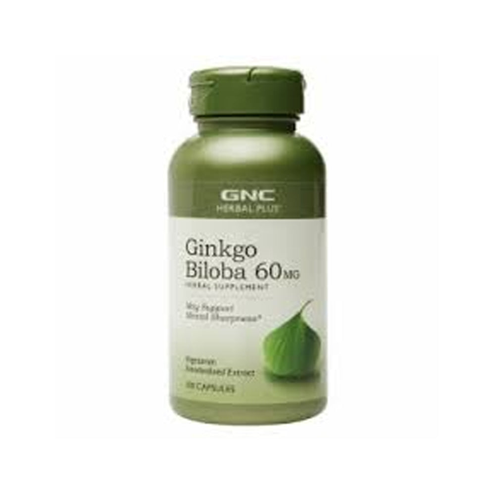 Gnc Ginkgo Biloba 60mg Capsules 100s - Snapcart.pk