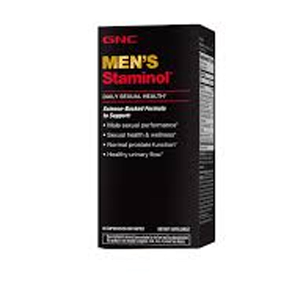 Gnc Mens Staminol Sexual Health Capsules 60s - Snapcart.pk