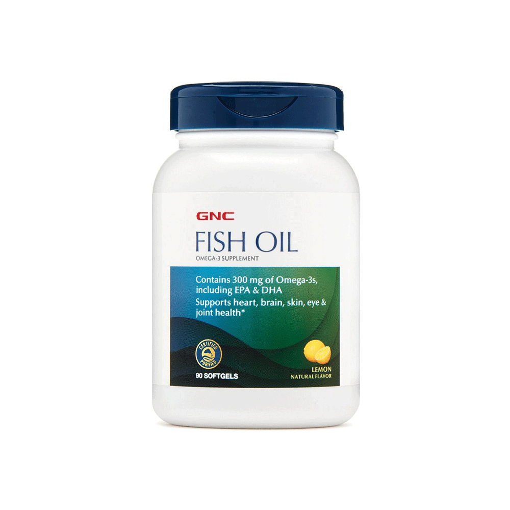 Gnc Fish Oil Softgel Capsules 90s - Snapcart.pk