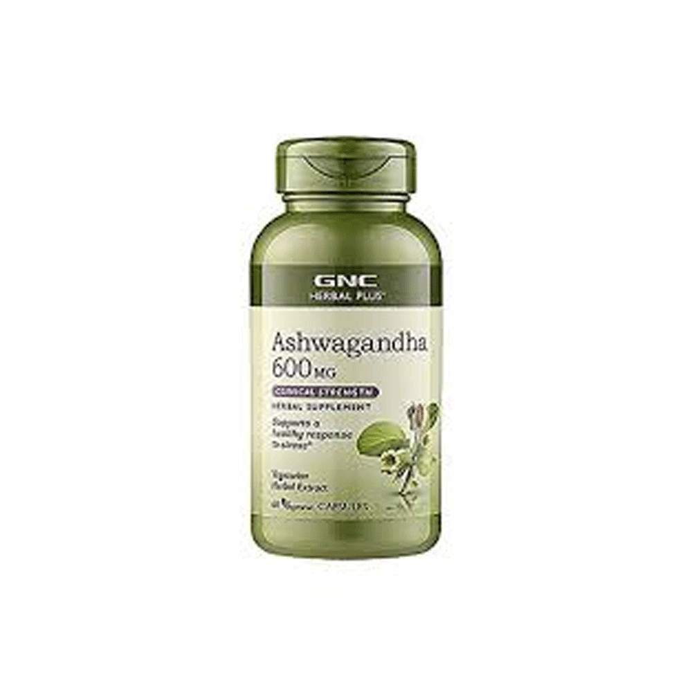 Gnc Ashwagandha 600mg Capsules 60s - Snapcart.pk