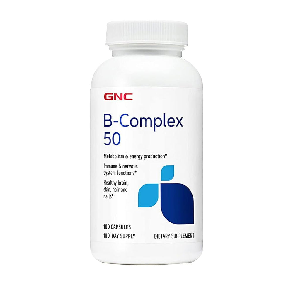 Gnc B-complex 50mg Capsules 250s - Snapcart.pk