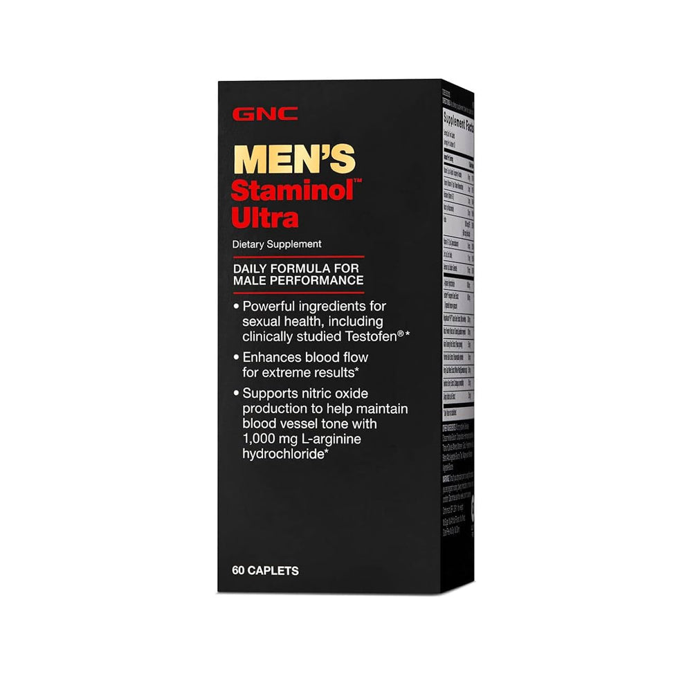 Gnc Mens Staminol Ultra Caplets 60s - Snapcart.pk