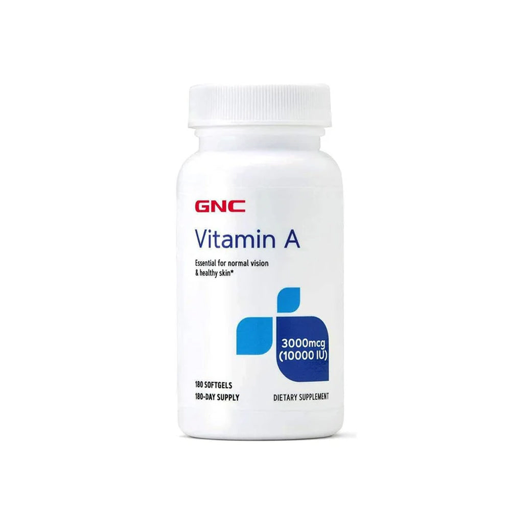 Gnc Vitamin A 3000mcg Softgels 180s - Snapcart.pk