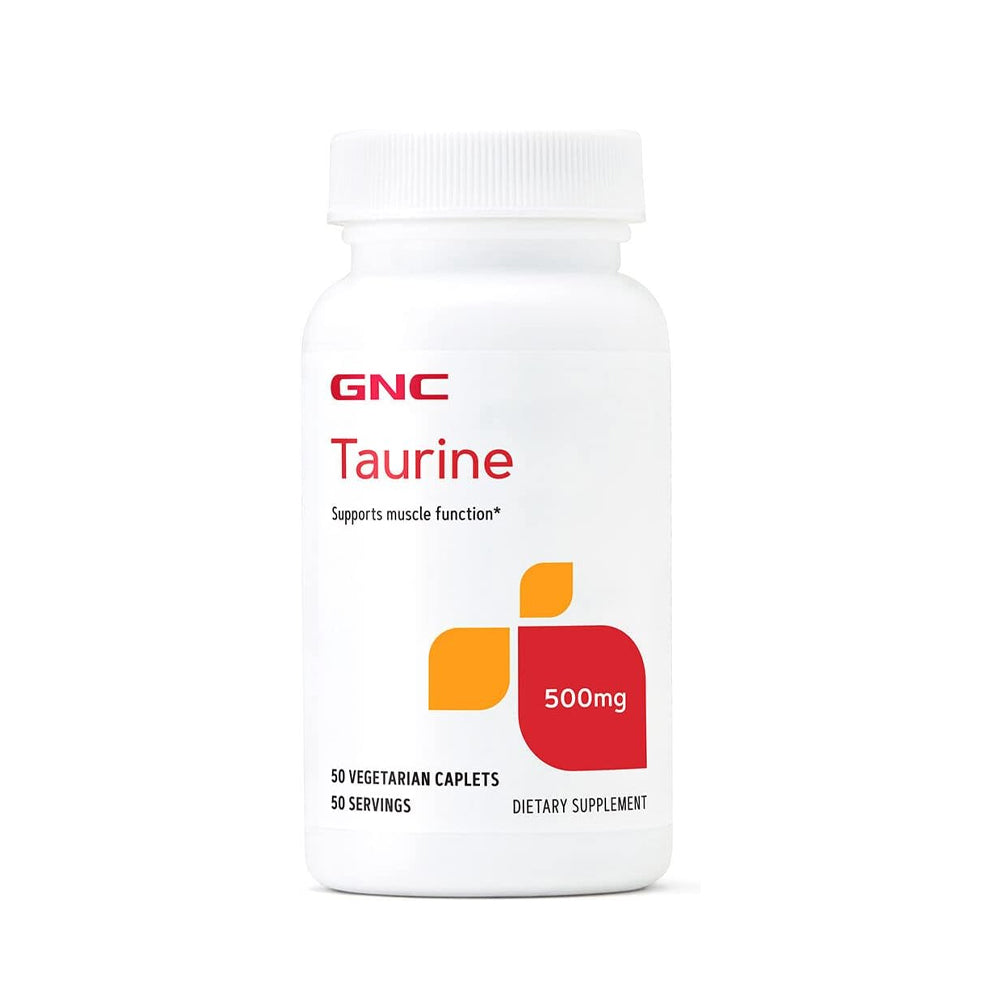 Gnc Taurine 500mg Caplets 50s - Snapcart.pk