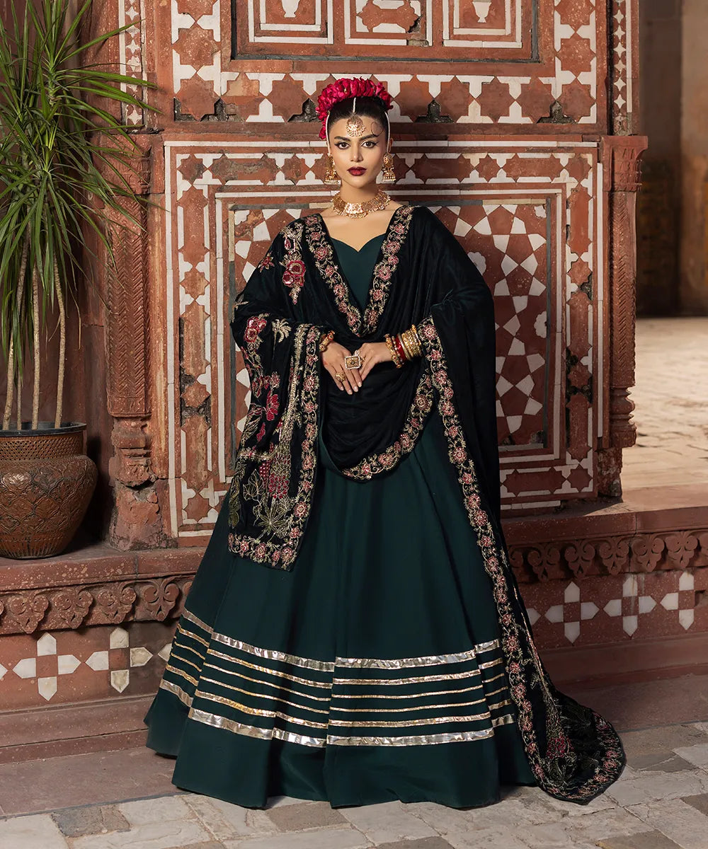 Makhmal By Mazil Stitched 3 Piece Formals Suit-Amaltass Pishwas