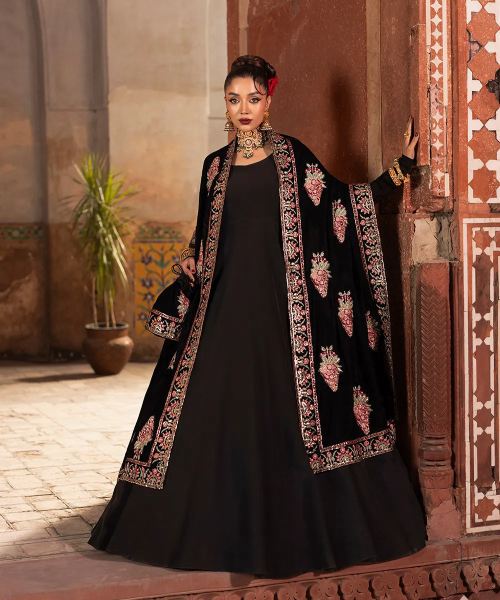 Makhmal By Mazil Shawl Suit-Kumari