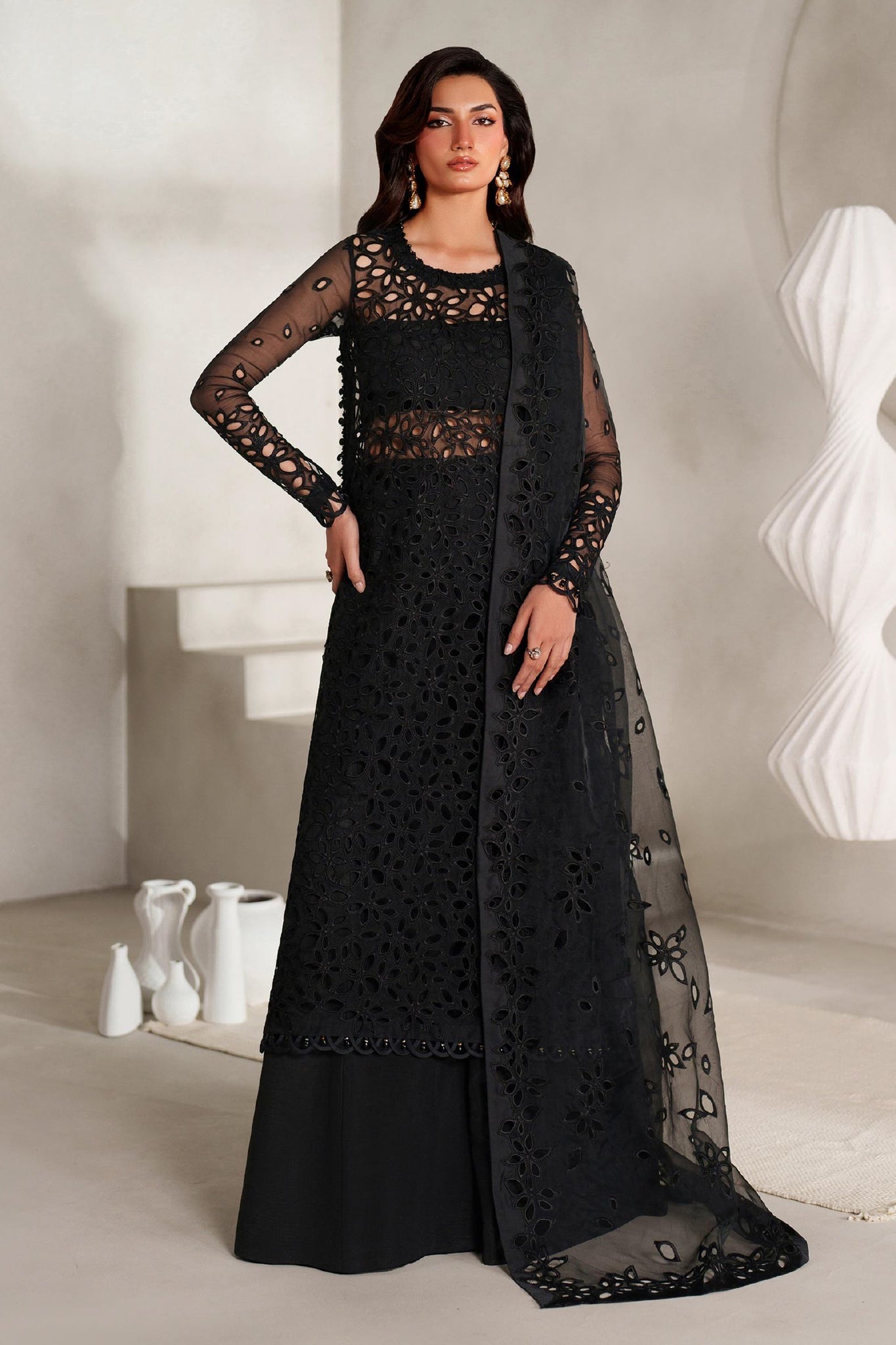 Muse Thread By Zarif Unstitched 3 Piece Exclusive Luxury Formals Suit-ZE-MT-04-Maelin