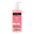 Neutrogena Facial Wash Fresh & Clear With Pink Grapefruit Pump 200M (Co)