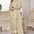 Myra By Soghat Stitched 3 Piece Luxury Emb Chiffon Collection'2025-Myra-04-Cream