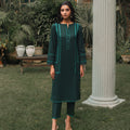Rozmara By Kross Kulture Stitched 2PC - Khaddar Solid Suit Suit-0001210-XSM-BGR