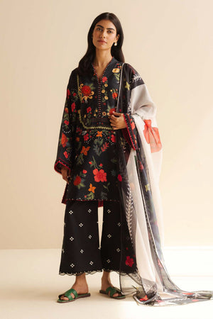 CoCo Prints By Zara Shah Jahan Unstitched 3 Piece Lawn Drop Two Collection'2025-05-A-Nyra