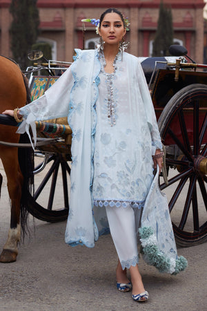 Elan Unstitched 3 Piece Luxury Lawn Collection'2025-05-B-Celestine