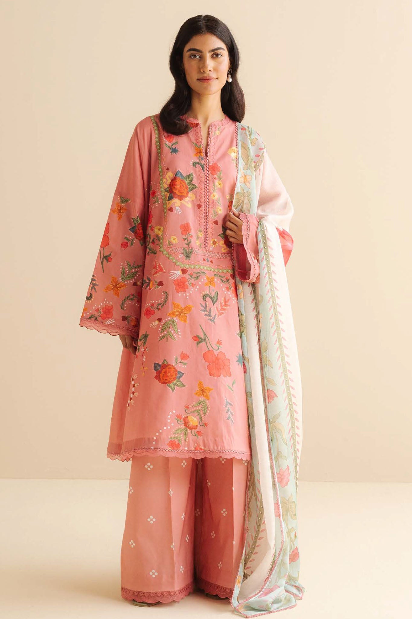 CoCo Prints By Zara Shah Jahan Unstitched 3 Piece Lawn Drop Two Collection'2025-05-B-Nyra