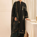 Festive Edit By Sahar Unstitched 3 Piece Jacquard Collection-05-Raven Muse