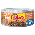 Friskies Prime Filets Chicken & Tuna Tin 156g