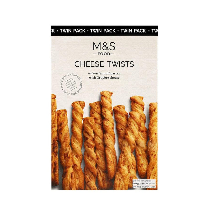 M&s All Butter Cheese Twists 125g - Snapcart.pk