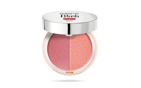 Pupa Milano- Extreme Blush Duo Dual Effect Comp Blush - Radiant Amarant Glow Watermelon