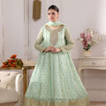 Hoor By Al Harir Stitched 3 Piece Formals Suit-AH009-Hoor-MGreen