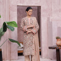 Dressline Cocktail UnStitched 3 Piece Premium Heavy Chikankari  Cutwork Emb Bana Dora Digital Printed Lawn Collection