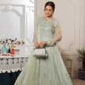 Dressline Launching New Semi Stitched 3 Pc Luxury Emb Organza Maxi Collection 2025
