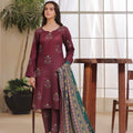 Feathers Unstitched 3 Piece Winter Collection-FAIQA-FT302