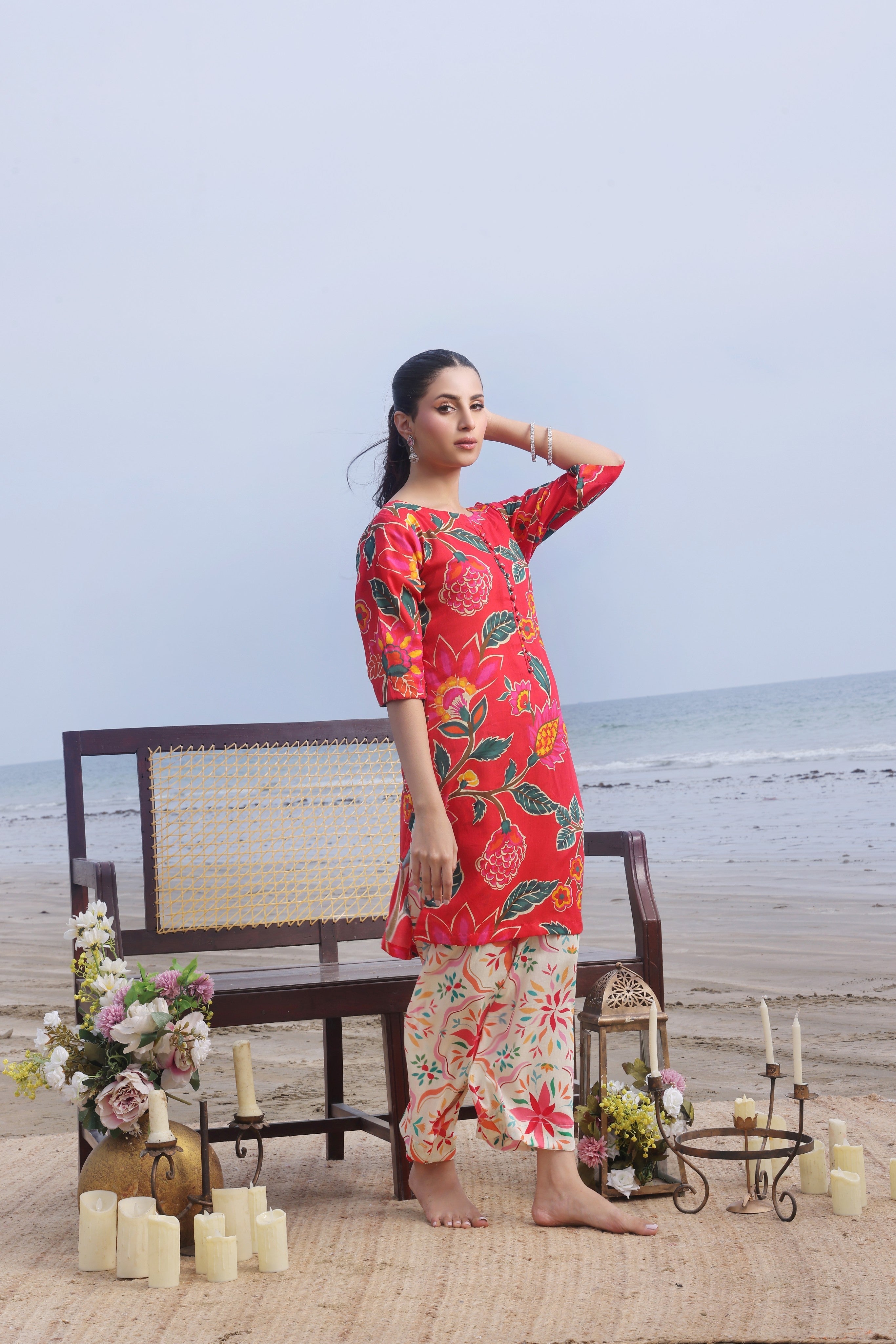 Whisper Wind By Feathers Unstitched 2 Piece Printed Lawn Collection'2025-FLAMYN-FT512