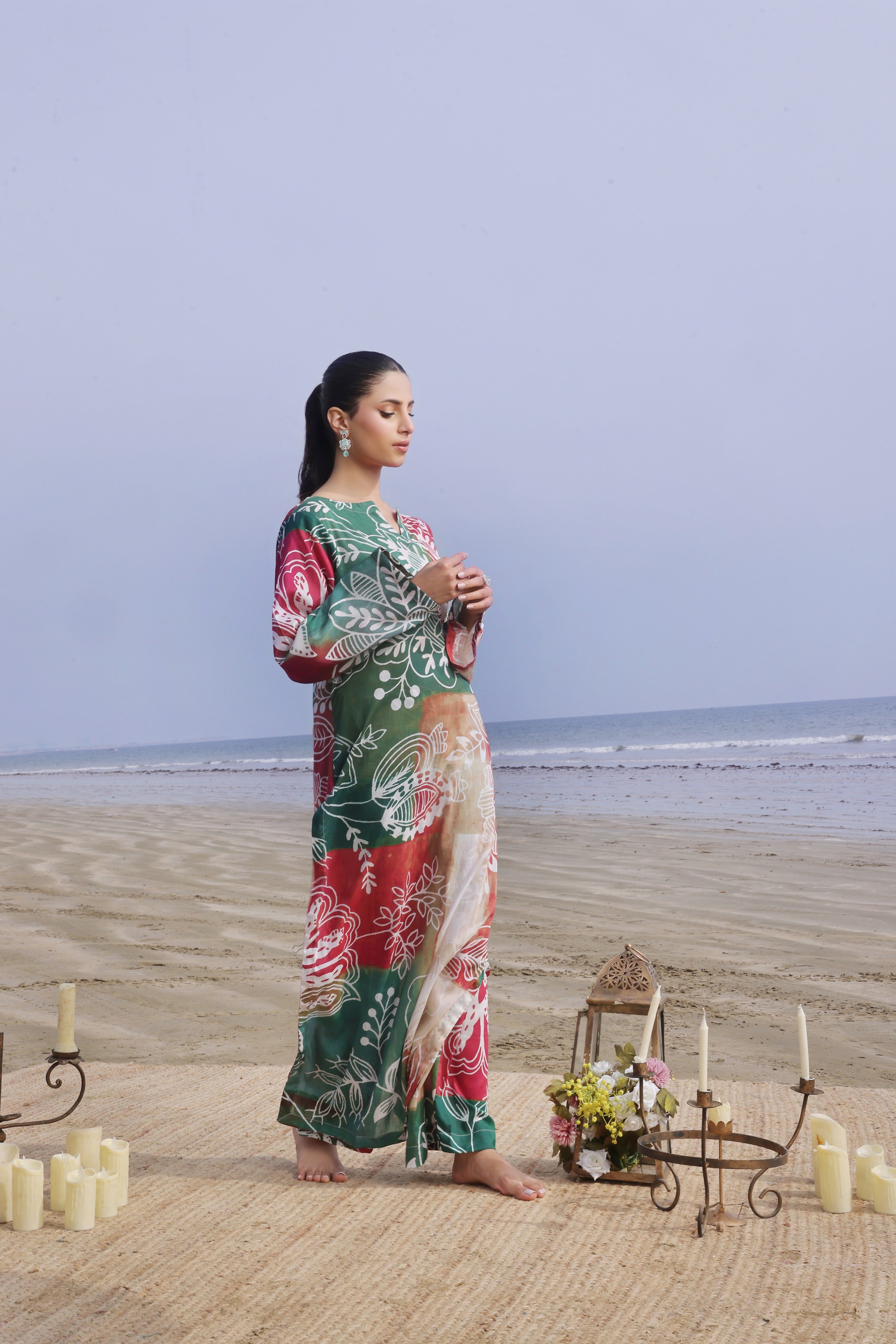 Whisper Wind By Feathers Unstitched 2 Piece Printed Lawn Collection'2025-PINEAR-FT503