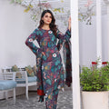 Feathers Unstitched 3 Piece Summer Collection-NOVA-FT142