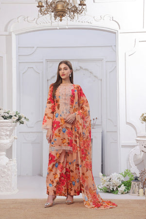 Midnight Murmurs By Feathers Lawn Collection'2025-FAYLIN-FT479