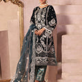 Dressline Unstitched 3 Pc Emb Luxury Velvet Collection