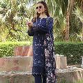 Dressline Silvana Ready-To-Wear 3 Piece Premium Heavy Chikankari Emb Bana Dora Lawn Collection