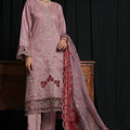 Dressline 3 Piece Emb Chikankari Lawn Suit 539