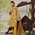 Dressline Launching New Un Stitched 3 Pcs Emb Laserkari Digital Printed Lawn Collection 2024