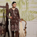 Dressline Launching New Un Stitched 3 Pcs Emb Laserkari Digital Printed Lawn Collection 2024