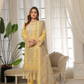 Dressline Launching New Un Stitched 3 Pcs Emb Lawn Zari Collection