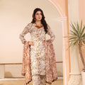 Feathers Unstitched 3 Piece Summer Collection-DUSKY-FT238