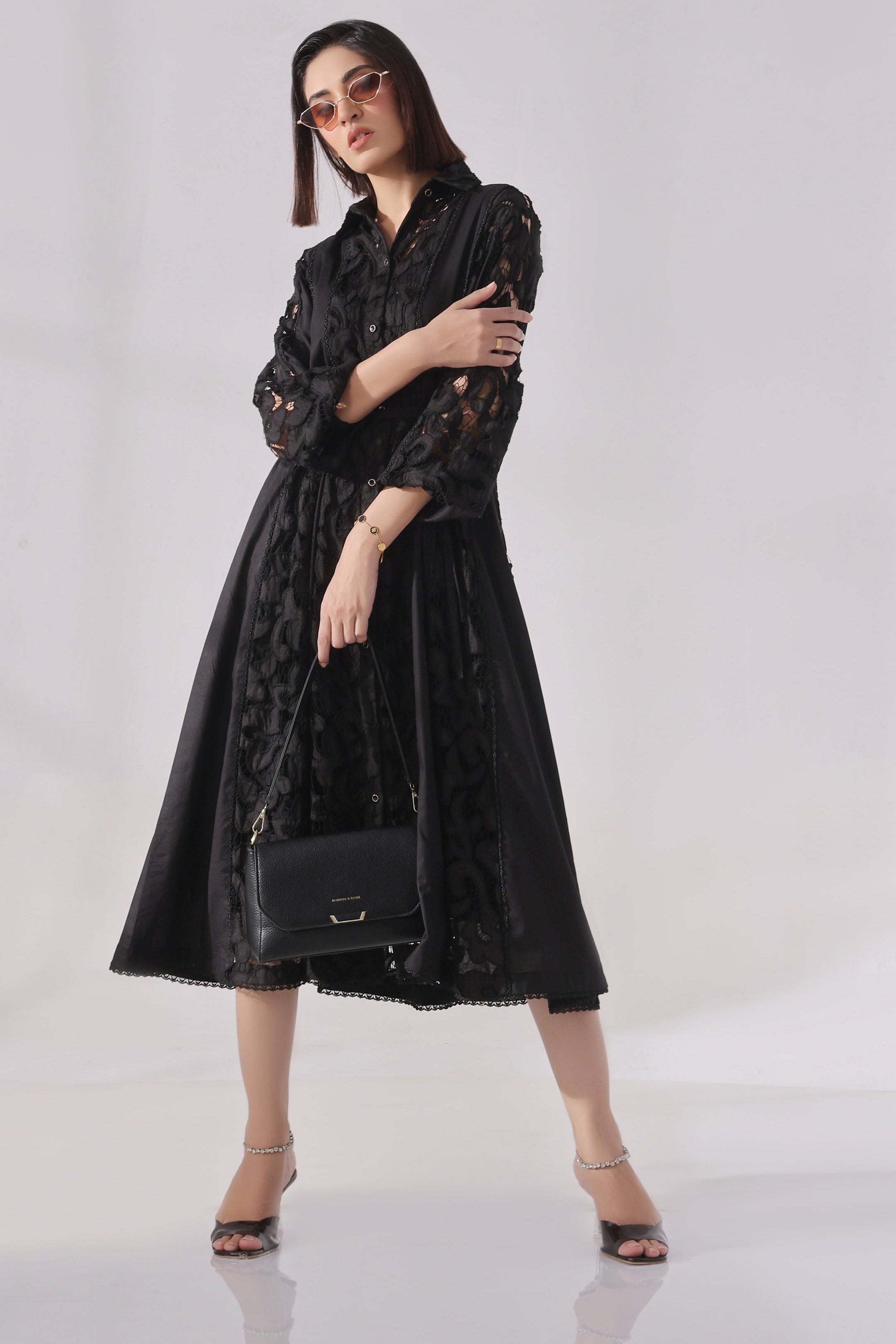 Ora Fashion Stitched Dress Collection'2025-Raha Long Dress