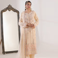 Amalya By Dressline Stitched 3 Piece Luxury Chiffon Formals Collection'2025-amalya-orange