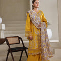Dressline Qaval Luxury Chikankari Lawn With Embellishments, Boring Work & Bana Dora Embroidery