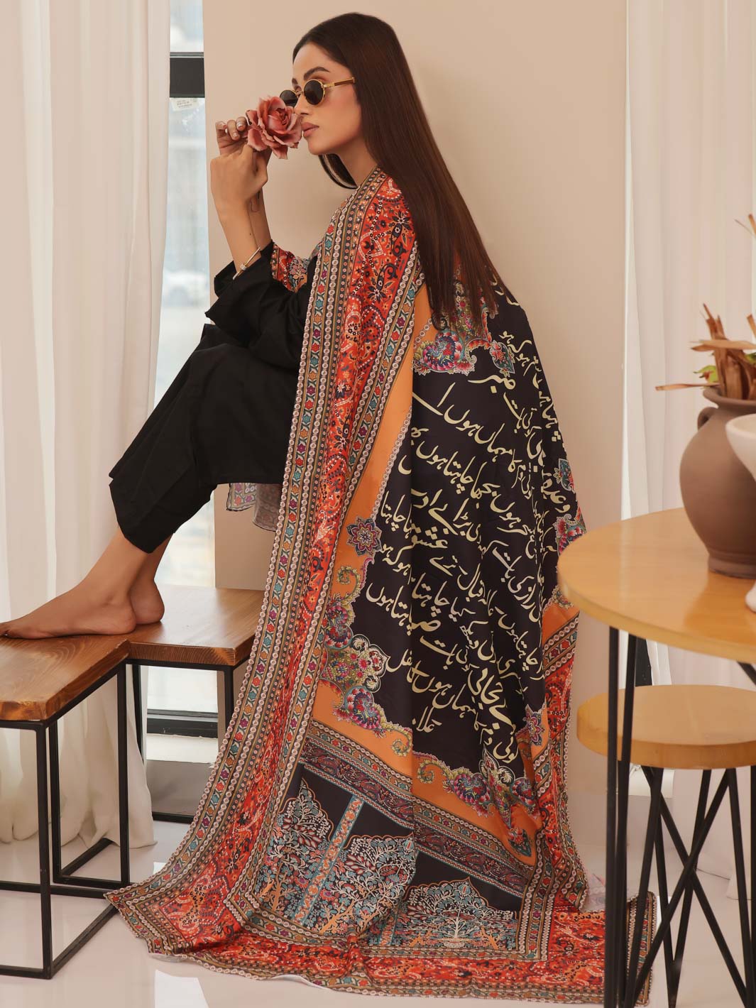 Tng By MD Shawl Collection-Sadgi