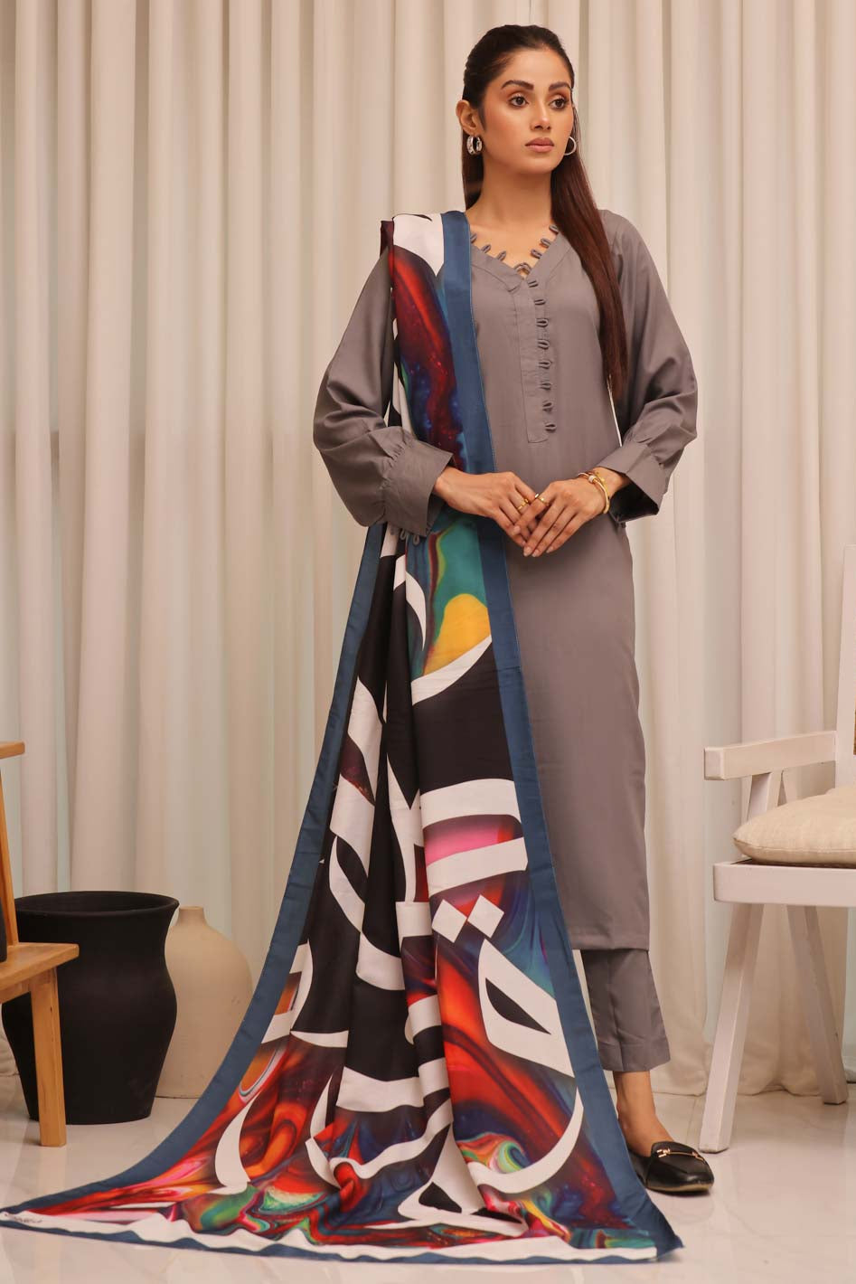 Tng By Md Stole Collection-Gulzaar Stole