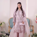 ZUNN By Dressline Semi Stitched 3 Piece Formals Collection'2025-zunn-semi-stitched-orchid-blush